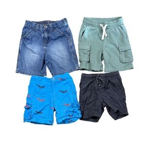 Toddler Boys Shorts 2T Lot of 4 Shorts Old Navy Sophie Sam Cat Jack Denim Cargo